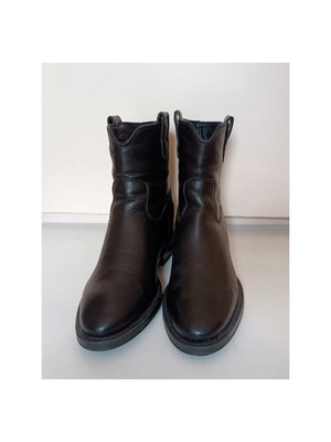 Benetton Leather Ankle Boots Like New, Black, Size 37