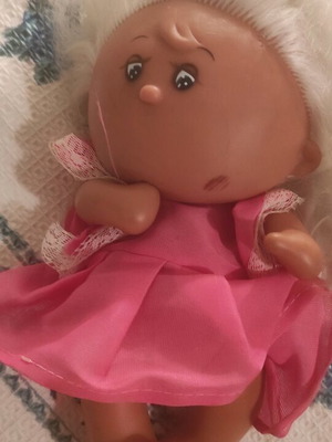 Vintage doll used, 28cm, 80's