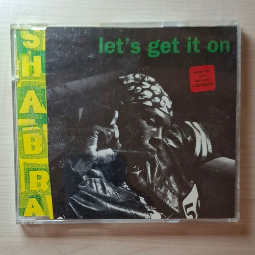 Shabba Let's Get It On single like new, hip-hop
