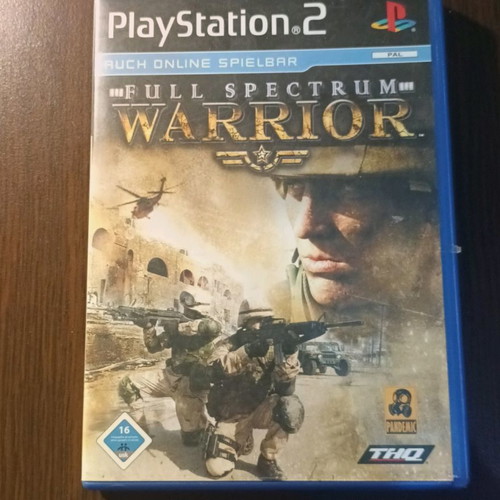 Full Spectrum Warrior PS2 game used