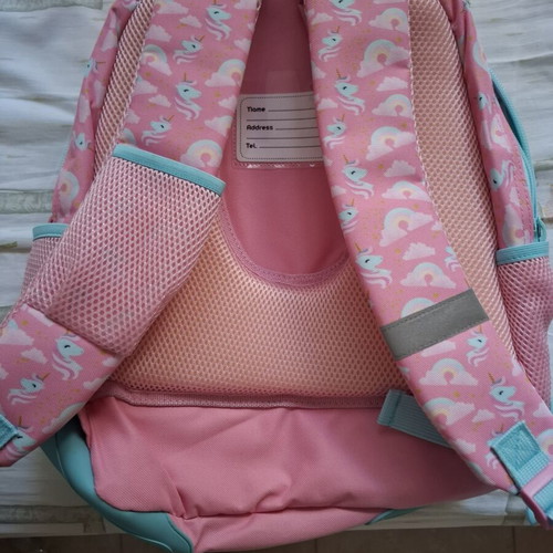 School bag with unicorn theme new for girls