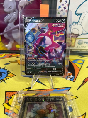 Pokemon card Hoopa V promo holographic σαν καινούργιο