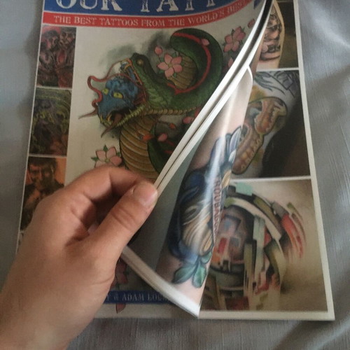 Our Tattoos Vol2 magazine like new