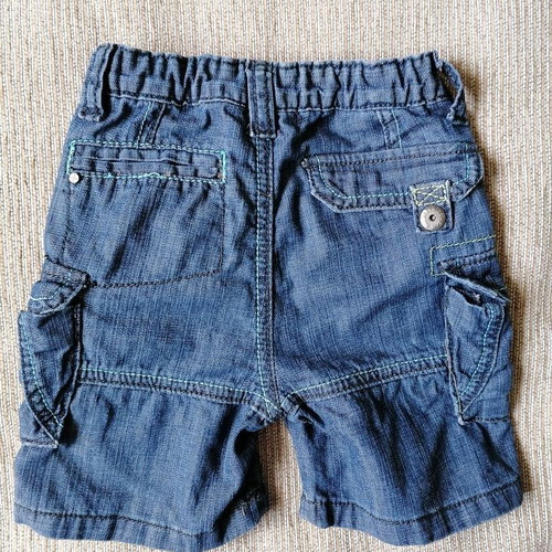 Denim shorts for 18-month-old boy