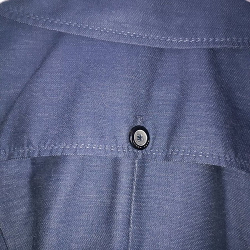 Zara blue trench coat like new with pockets and belt