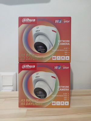 Κάμερες Dahua IPC-HDW2449T-S-PRO καινούργιες, σετ 2 τεμαχίων