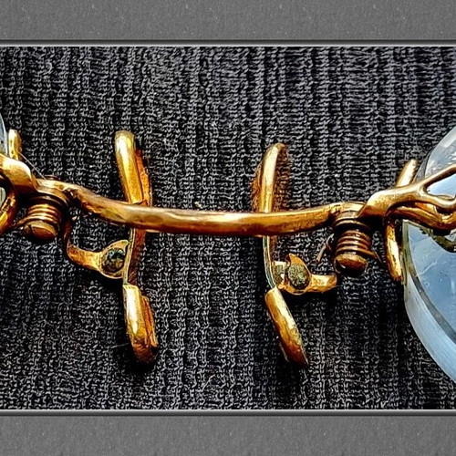 Vintage γυαλιά Pince-Nez με αυθεντική θήκη μεταχειρισμένα