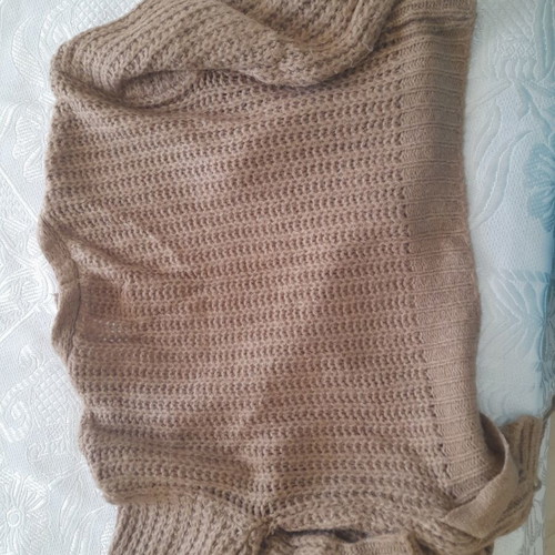 Wool Jacket used, brown, size XL
