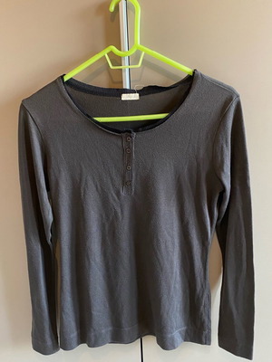 Oysho pajama shirt used, brown, size medium