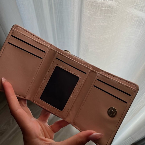 Zara women's wallet pink new