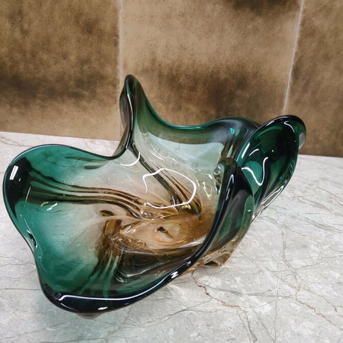 Handmade Bohemian Crystal Decoration like new