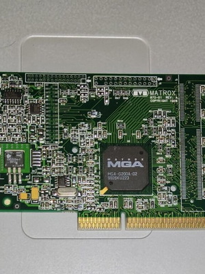 Matrox Millennium G200 LE 8MB AGP used graphics card