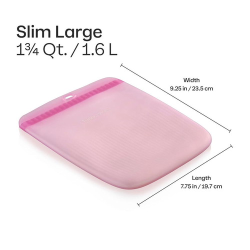 Tupperware Slim Silicone Bag new, 1 pc, 1.6 L