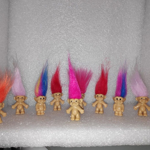 Vintage Euchoulides figures set of 10, like new, Western Animation