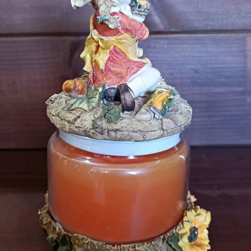 Vintage decorative girl candle 90s new