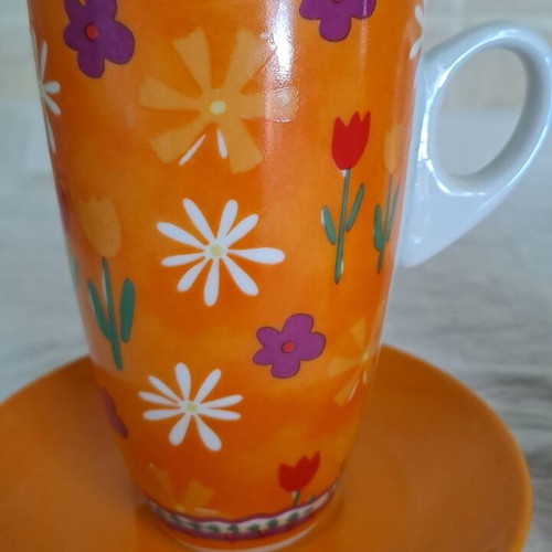 Set of mugs like new, 300 mL capacity