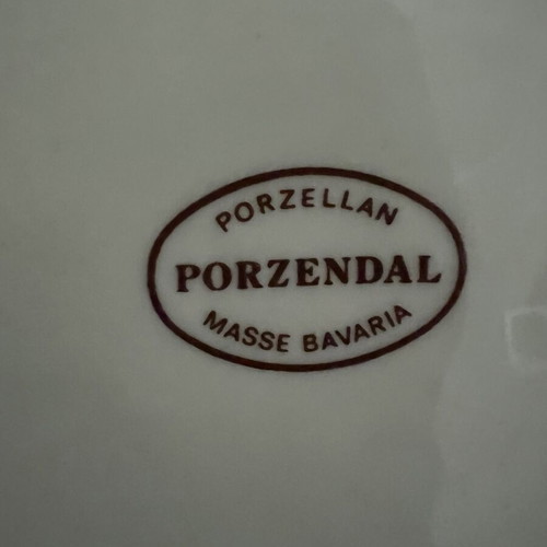 Porzeland Masse Bavaria porcelain vessel with lid like new