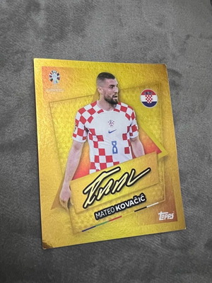 Mateo Kovacic Autograph Euro 2024 New