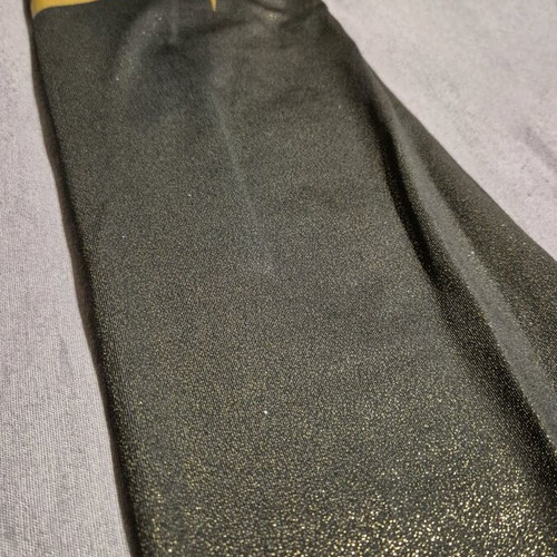 Nike leggings used, black and gold, 3/4 length, size M