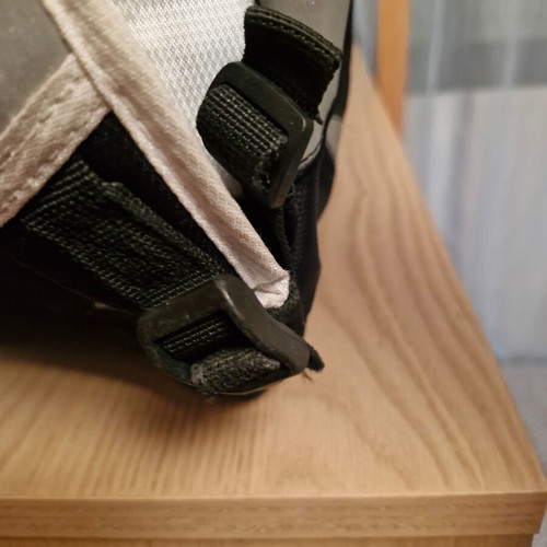 Used POLO school bag with 3 main compartments and insulated material