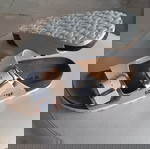 Νέα γυναικεία πέδιλα Nak λευκά με ρυθμιζόμενο λουράκι, μέγεθος 37