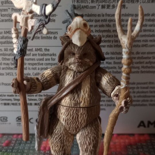 Star Wars Lo Gray Witch Doctor Vintage Collection used