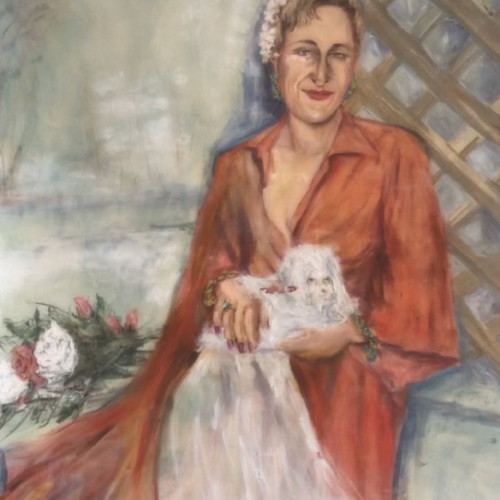 Painting Katerina Spanea 120x80 oil on canvas new