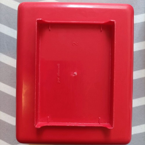 Vintage Soehnle analog scale up to 500g used, red