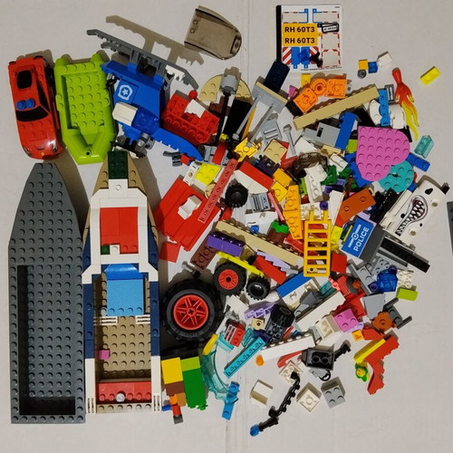 Lego assorted pieces 500 g