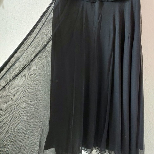 Black dress XL used with sequins and waist honeycomb detail
