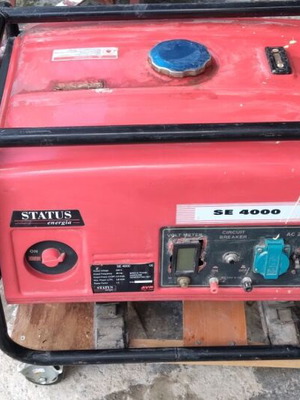 Status SE 4000 Gasoline Generator used 3.8 KVA