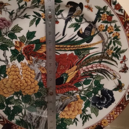 Decorative wall plates set, like new, pack of 4