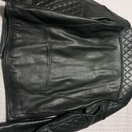 Norton leather jacket new genuine black size M