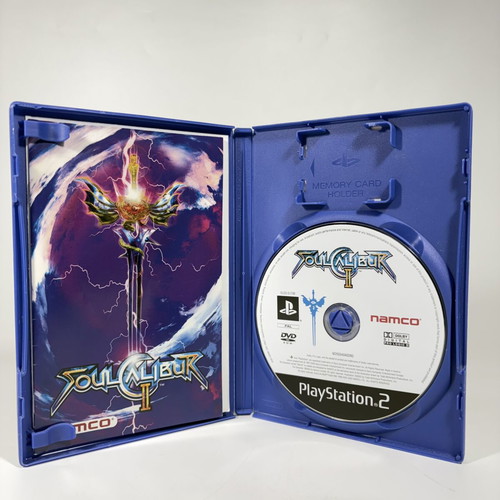 Soulcalibur II PlayStation 2 game used, complete with manual