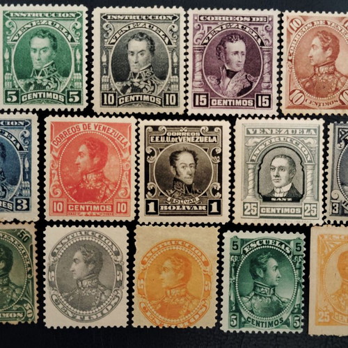 Venezuela classic mint postage stamps