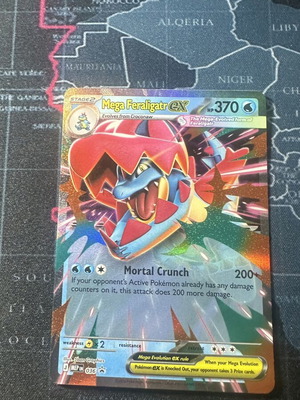 Mega Feraligatr ex 036 MEP Black Star Promo card new