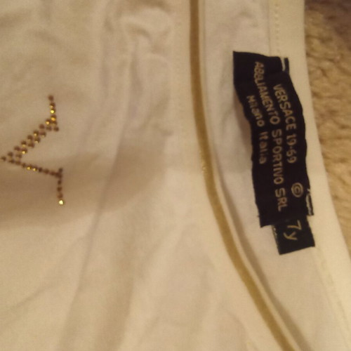 Versace blouse and Mini Raxevsky skirt like new, age 7