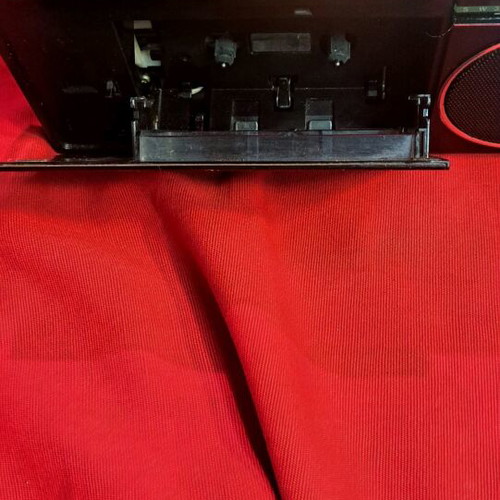 Panasonic RX1822 radio cassette recorder used with FM AM SW bands