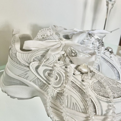 Wedding sneakers like new, white, sizes 36-37