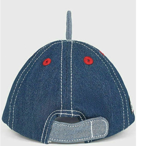 Mayoral shark hat new, denim fabric for newborn