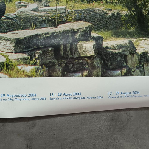 Official 2004 Olympic Games poster new