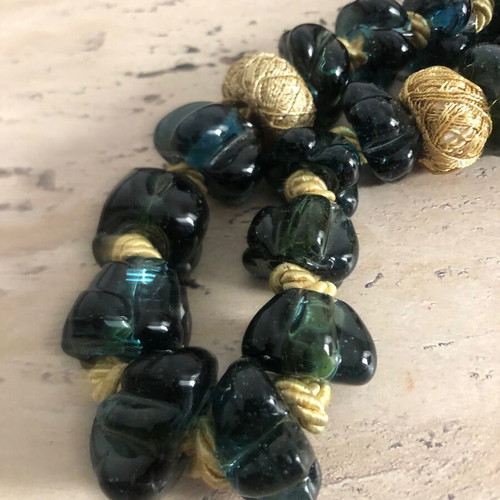 Worry beads glass 0.5m like new decorative
