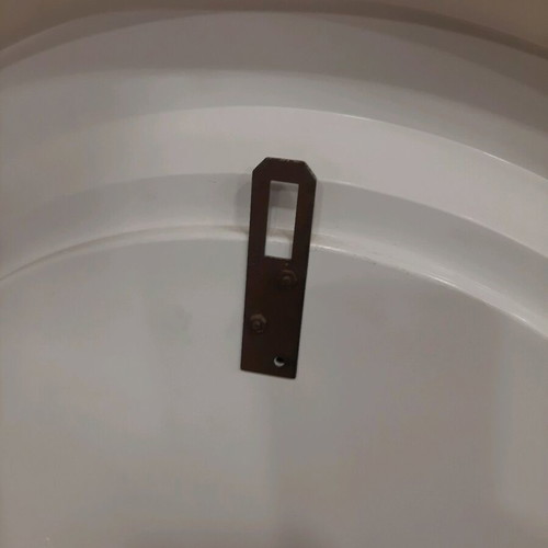 Round mirror like new, 54 cm diameter, plastic frame