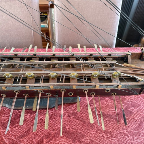Wooden Greek Trireme Antique like new