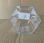 Justnote Hexagonal Pencil Holder transparent new