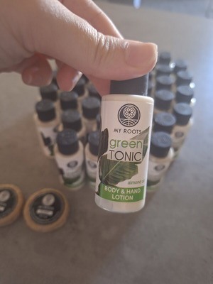 My Roots Green Tonic Body and Hand Lotion travel size 30ml with almond oil