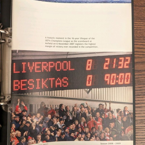Champions League Statistics Handbook 2008/2009 σαν καινούργιο