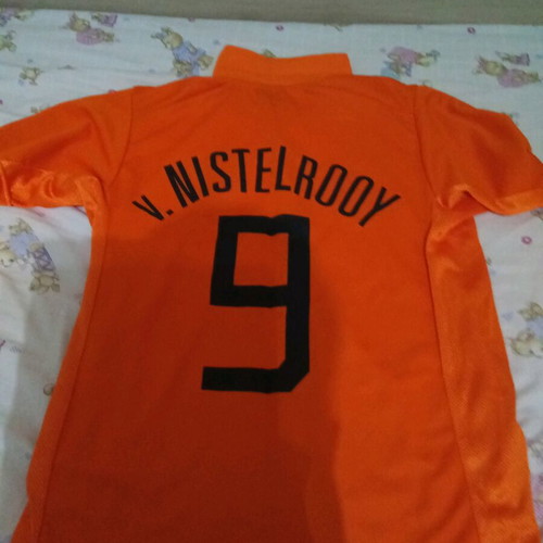 Netherlands National Team Jersey Euro 2008 used, size S, V.Nistelrooy 9