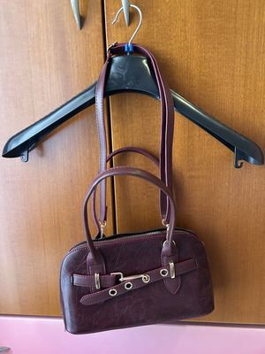 Trendyol small burgundy crossbody bag