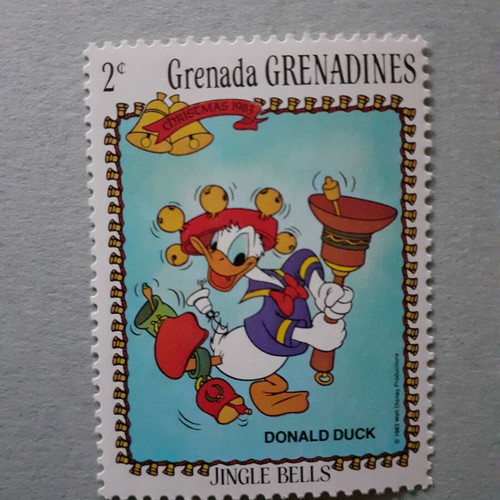 Walt Disney Jingle Belles 1983 Stamp Set 6 Mint Never Hinged